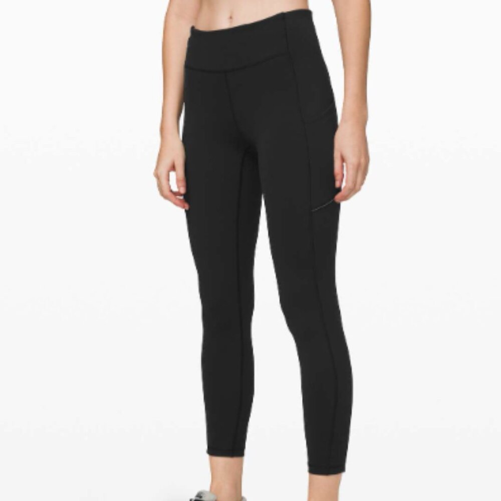 NWT Lululemon Speed Up Tight 25" - size 6, black